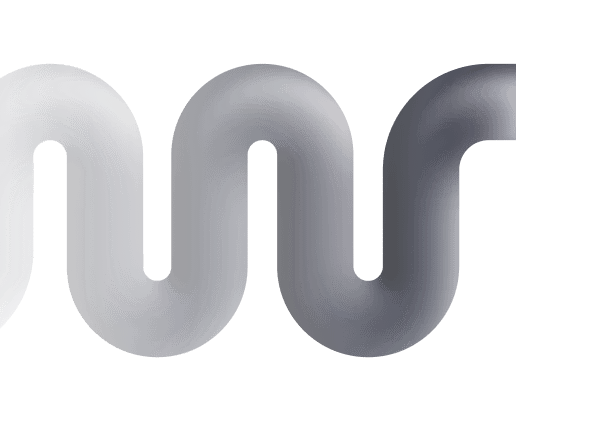 Marc Loic | Agencia de Diseño Web en Madrid 🏅 28 Serpentina negra sobre fondo blanco, ideal para diseño web innovador en clínicas.