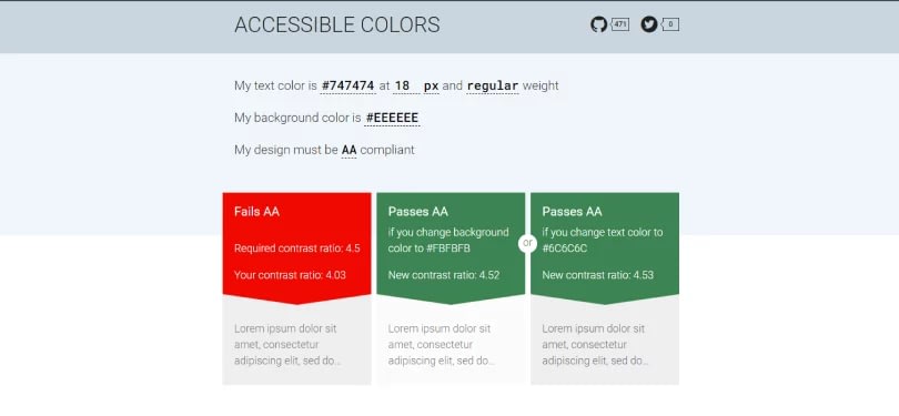 La importancia del color en la accesibilidad web 11 Accessible Colors Marcloic