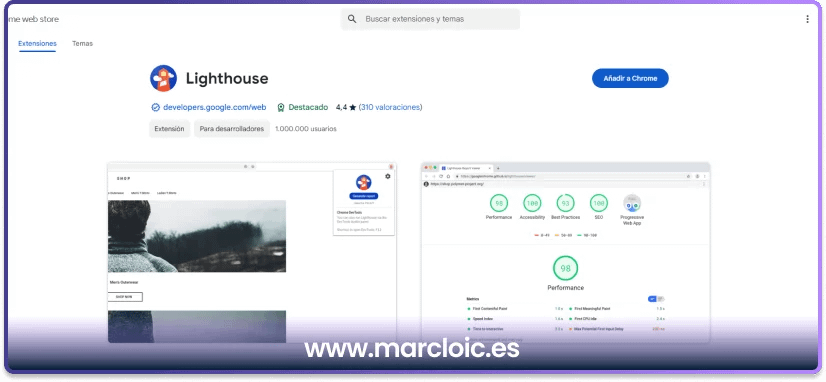 Top 6 herramientas para comprobar la accesibilidad web en 2025 10 Web Lighthouse Marcloic