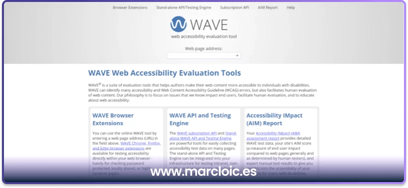 Top 6 herramientas para comprobar la accesibilidad web en 2025 9 Web Wave Marcloic