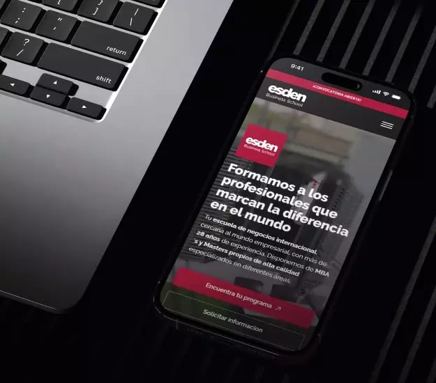 Diseño web profesional: Esden Business School 3 Texto alternativo