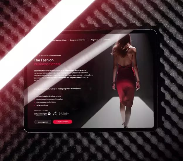 Diseño web profesional: Esden Business School 2 Texto alternativo