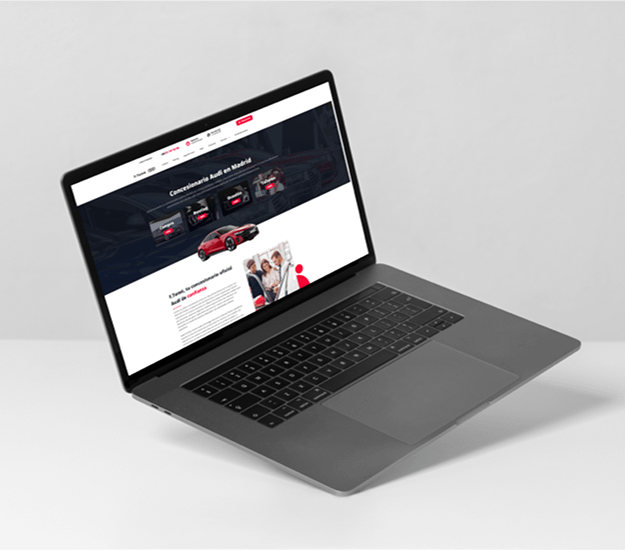 Diseño web profesional: Concesionario Ftomé 3 Proyecto de diseño web profesional para el Concesionario Ftomé en Madrid