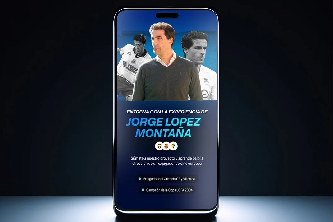 Diseño web profesional: Alicante Zenit Academy 3 Versión móvil del diseño web para Alicante Zenit Academy desarrollado por Marc Loic