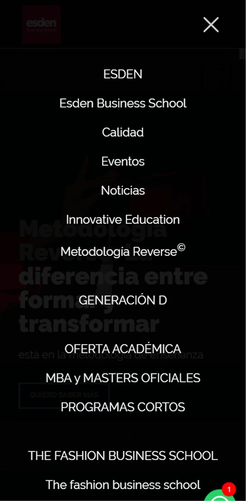 Diseño web profesional: Esden Business School 4 Diseño web Esden Business School - vista 4 por Marc Loic