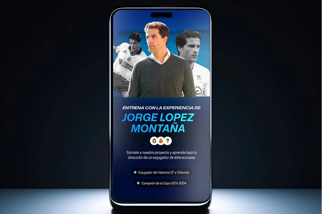 Diseño web profesional: Alicante Zenit Academy 3 Versión móvil del diseño web para Alicante Zenit Academy desarrollado por Marc Loic